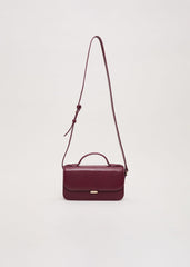 Leather Mini Bag Dark Red