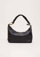Twisted Handle Bag Black