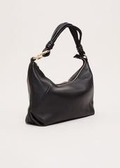 Twisted Handle Bag Black