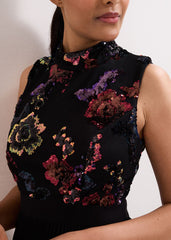 Petite Lela Dress Black