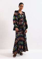 Ellia Shimmer Dress Multi
