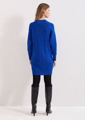 Eleana Blue Knit Dress Blue