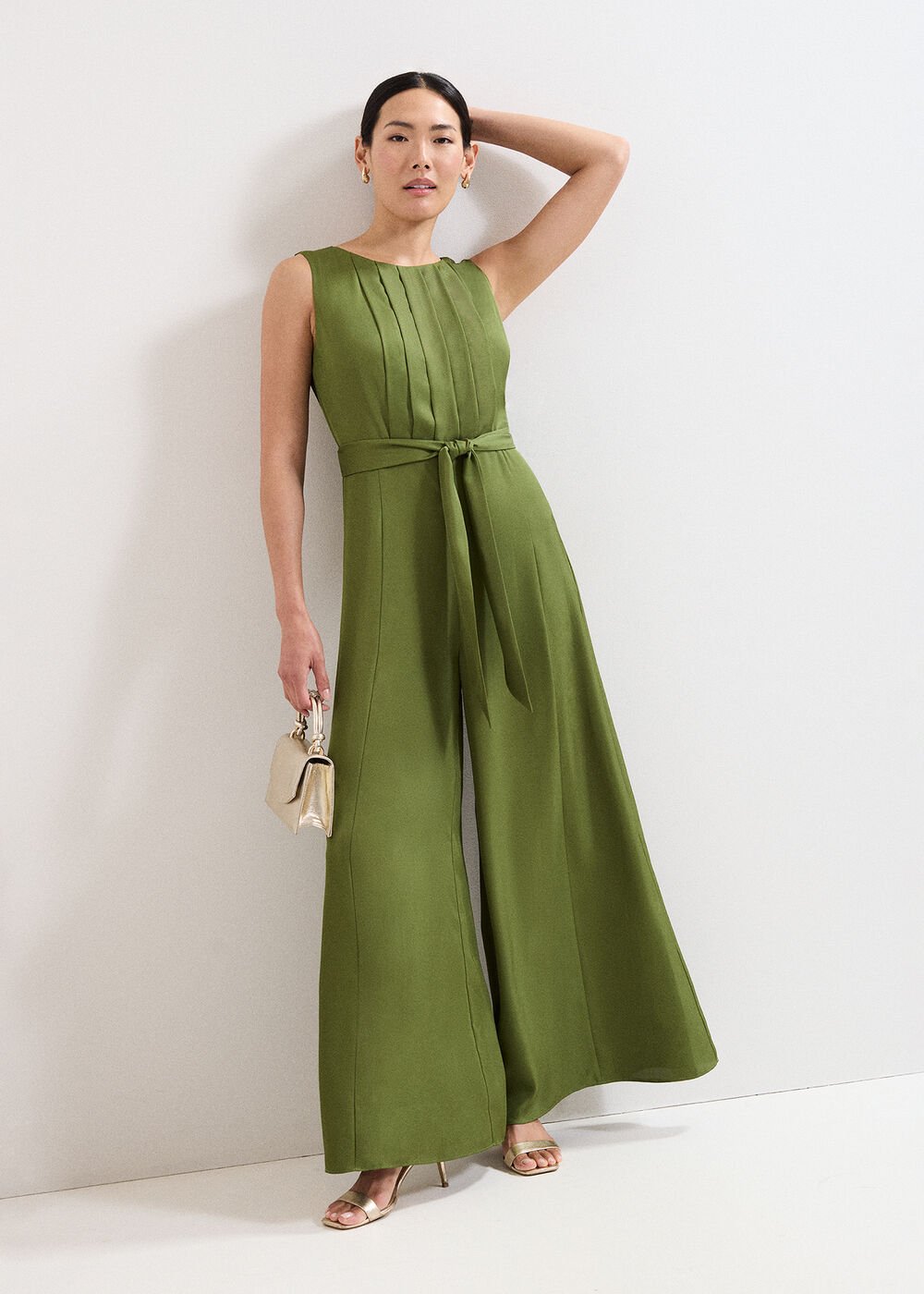 Petite Janine Jumpsuit Green