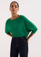 Cristine Knit Jumper Green
