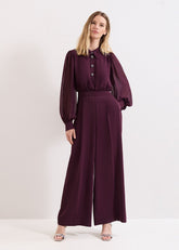 Emily Jumpsuit Burgundy