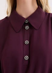 Emily Jumpsuit Burgundy