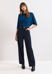 Cristine Knit Jumper Blue