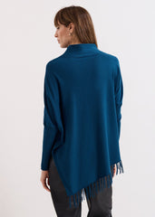 Athena Tassel Knit Blue
