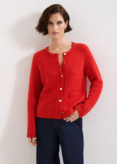 Jade Cardigan Red