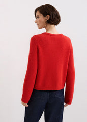 Jade Cardigan Red