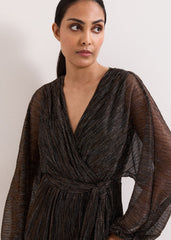 Petite Rachel Jumpsuit Gold