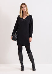 Senita Black Tunic Black