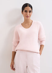 Leah Cosy Jumper Pink