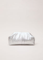 Pouch Clutch Bag Silver