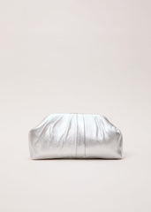 Pouch Clutch Bag Silver