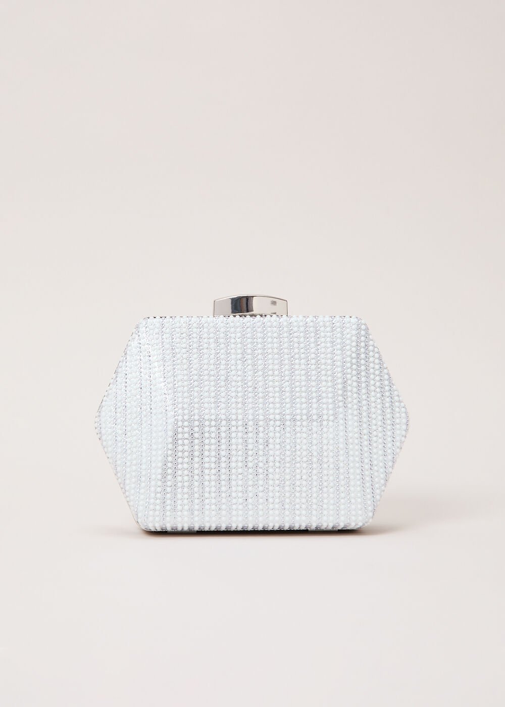 Sparkle Clutch Bag Silver