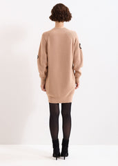 Rosa Applique Jumper Tan
