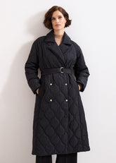 Sukie Maxi Puffer Black