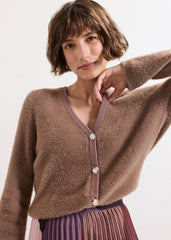 Mindy Cardigan Brown