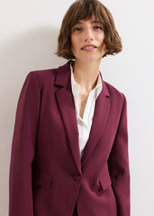 Fara Suit Jacket Burgundy