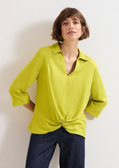 Clary Twist Shirt Green