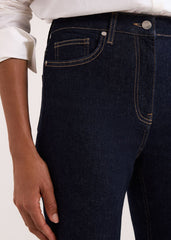 Petite Olivia Jean Dark Wash