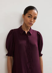 Candice Dress Burgundy