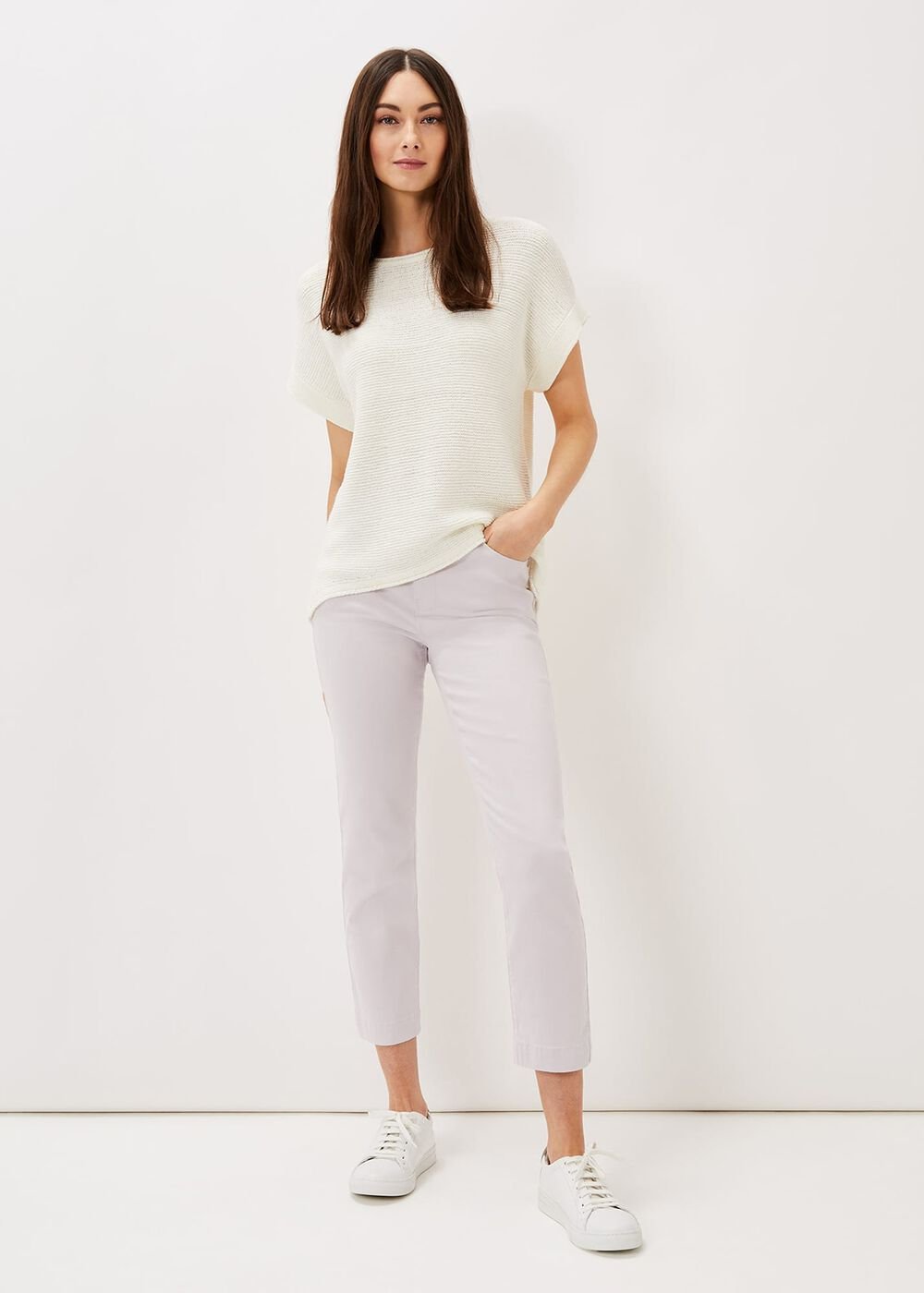 Ramona Straight Leg Jeans Frosted Heather