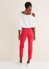 Ramona Straight Leg Jean Hot Pink