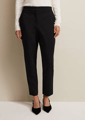 Kimia Ponte Tapered Trouser Black