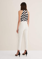Eira Cigarette Trousers Almond