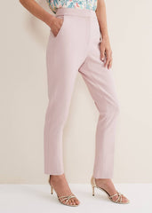 Eira Cigarette Trousers Pale Pink