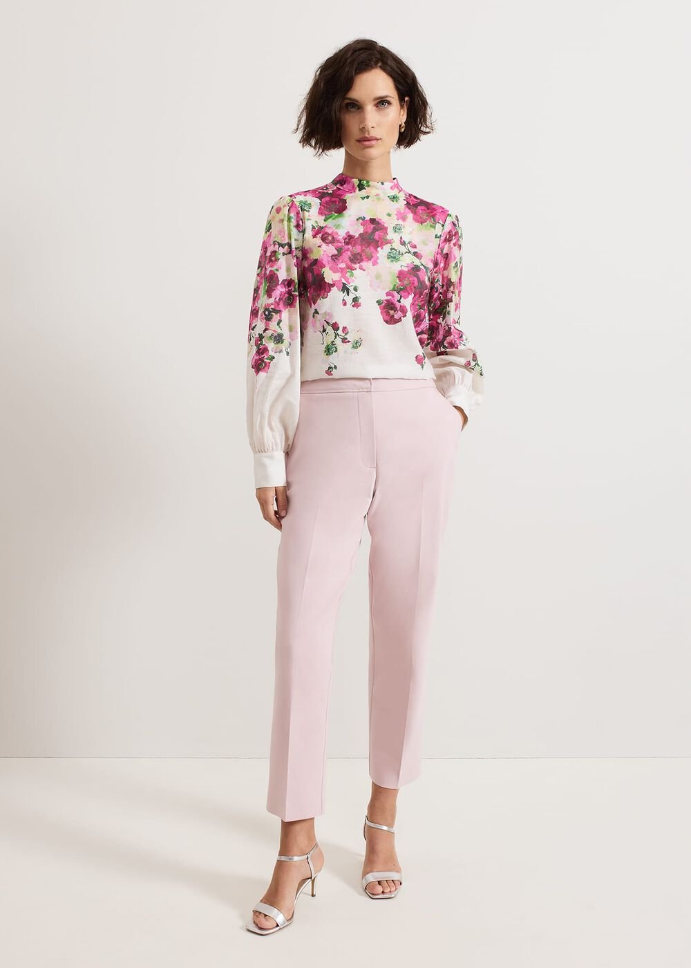 Ulrica Tapered Suit Trouser Antique Rose