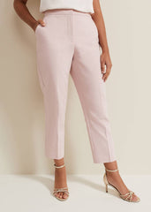 Petite Ulrica Tapered Suit Trouser Antique Rose