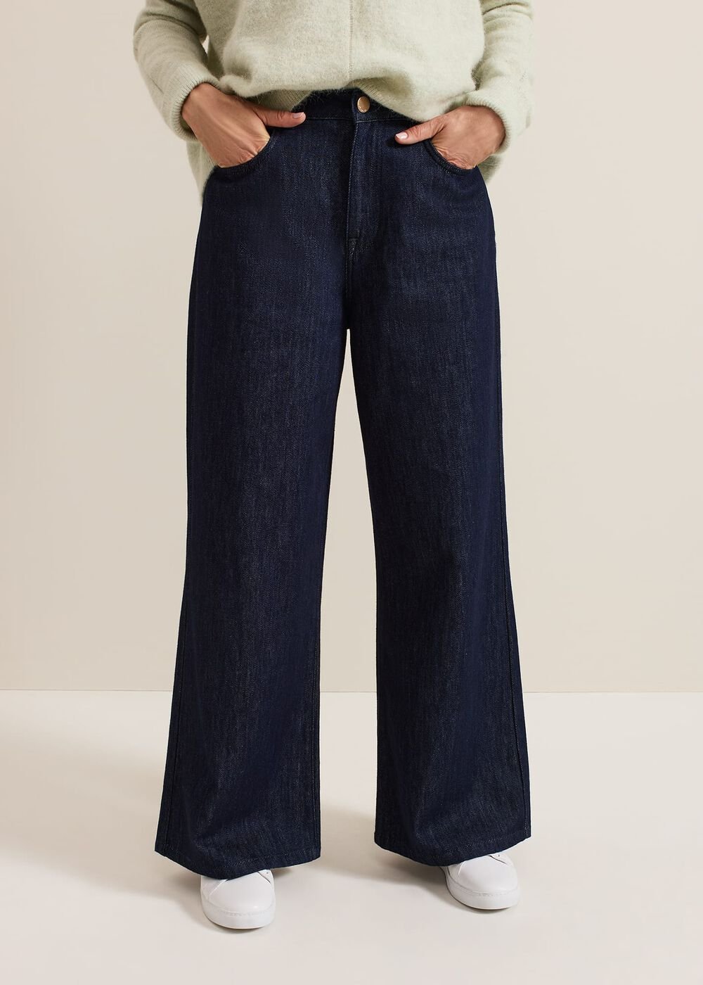 Liana Dark Wash Wide Leg Jean Dark Wash