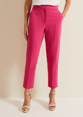 Ulrica Tapered Suit Trousers Hot Pink