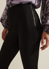 Amina Skinny Trousers Black