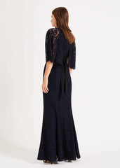 Cianna Lace Maxi Dress Midnight