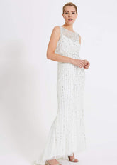 Milly Beaded Wedding Dress Snow