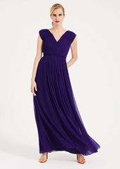 Marion Crinkle Maxi Dress Violet