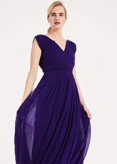 Marion Crinkle Maxi Dress Violet