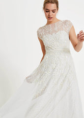 Mylee Embellished Wedding Dress Antique Cream