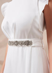 Victoriana Wedding Jumpsuit Ivory