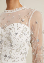 Annie Embellished Wedding Dress Ivory