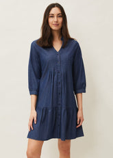 Penele Swing Dress Chambray