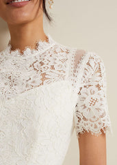 Amaliah Lace Jumpsuit Ivory