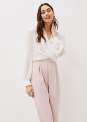Mindy Wide Leg Jumpsuit Ivory/Antique Rose
