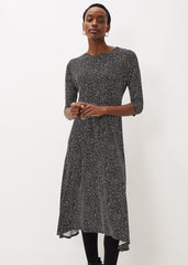 Paris Spot Print Dress Multi-Coloured