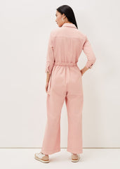 Jarah Denim Jumpsuit Rose