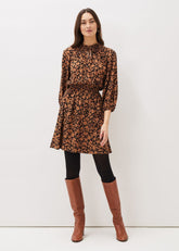 Phillipa Swing Dress Black/Tan